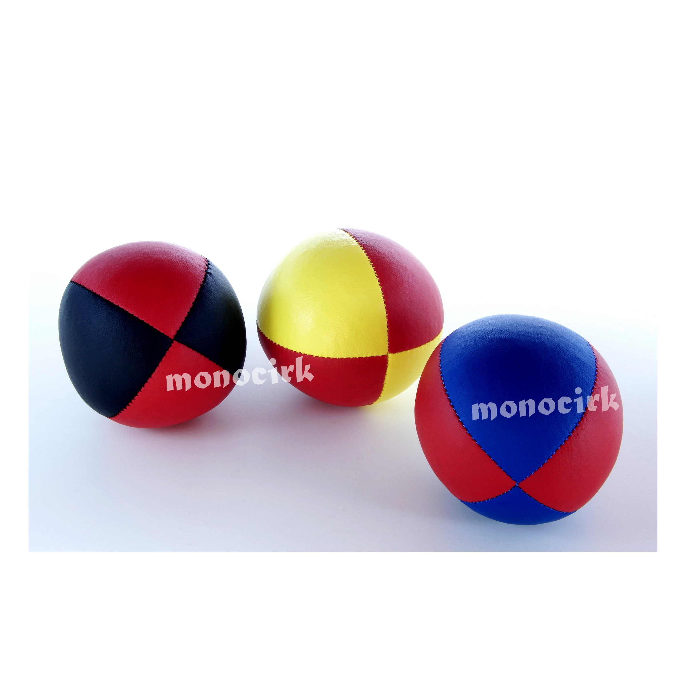 balle jongle à grains bicolore 67mm, Nantes cirque Bretagne